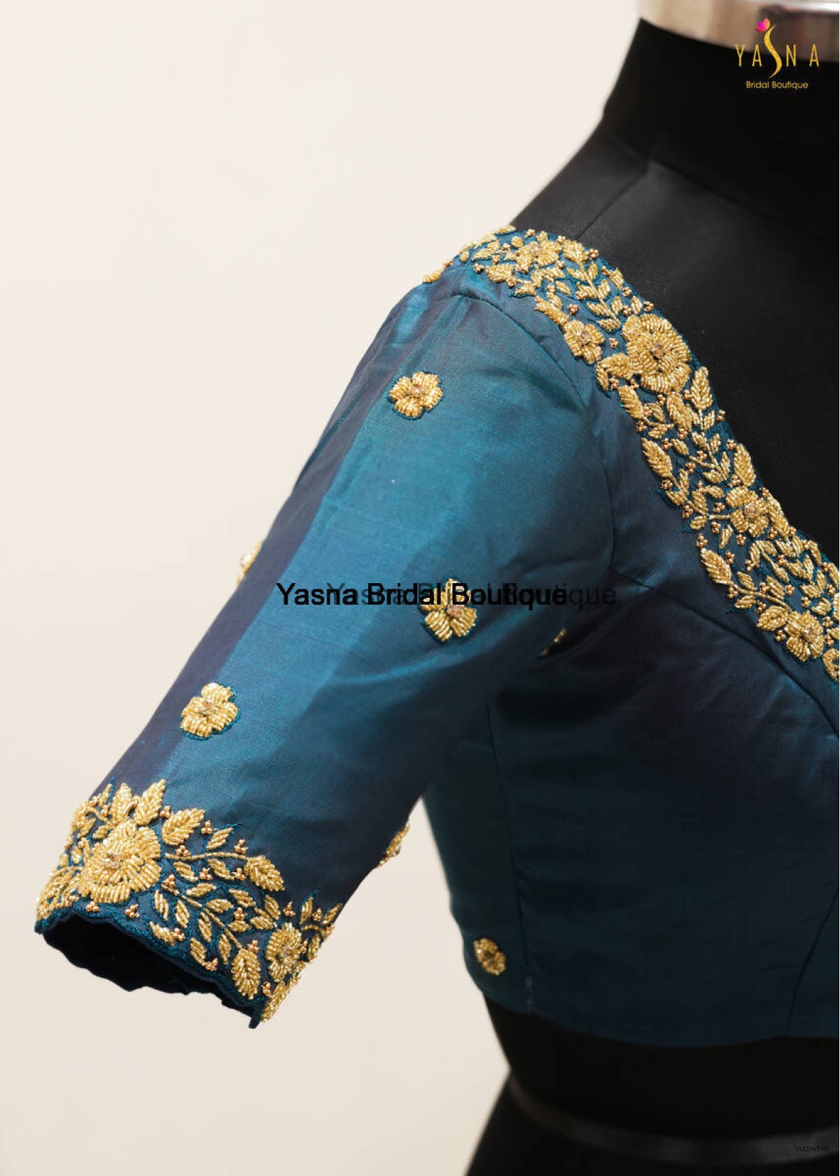 Elegant Glass beed designer Blouse