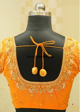 Zardosi French knot  Designer Blouse