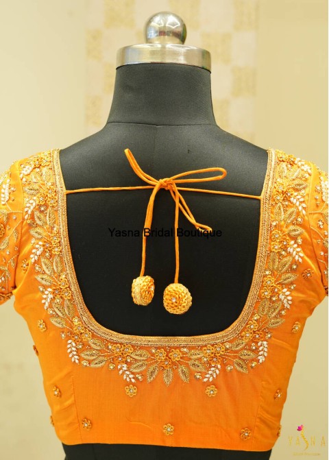 Zardosi French knot  Designer Blouse