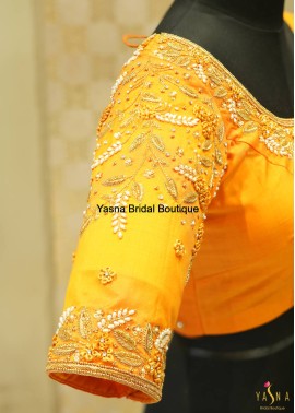 Zardosi French knot  Designer Blouse