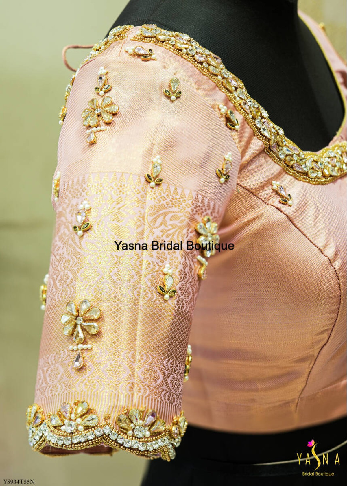 Pearl Stone Desiner Blouse